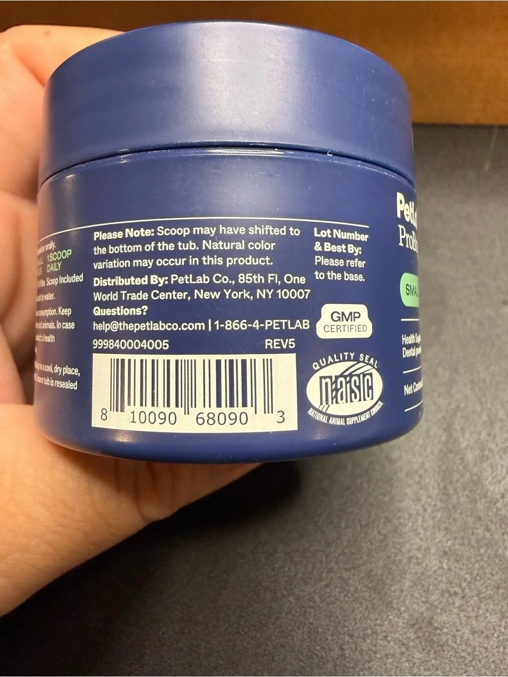 ProBright Advanced Dental Powder for Small Dogs - Blue